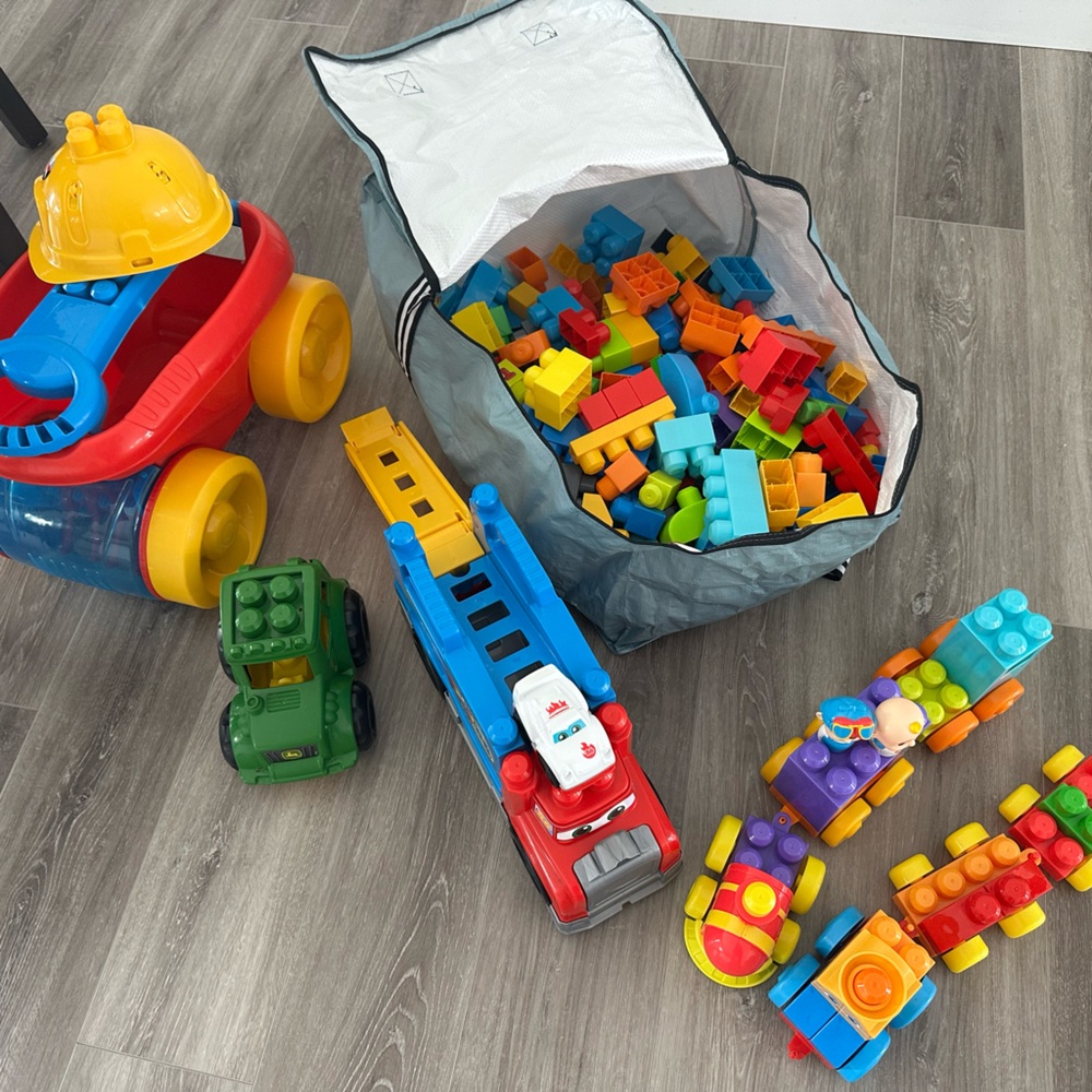 Huge lot of Mega blocks